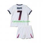 Camisolas de futebol Paris Saint-Germain Kylian Mbappé 7 Criança Equipamento Alternativa 2026/27 Manga Curta
